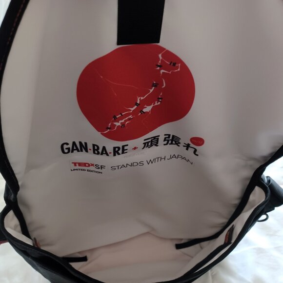 NWT RARE LE TEDxSF Rickshaw Bagworks Japan Ganbare 頑張れ iPad Zero Messeng… - Picture 4 of 8